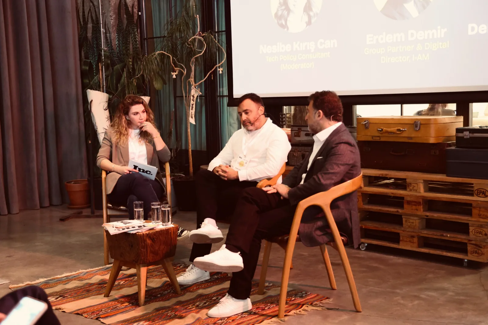 Nesibe Kırış Can · Inc. · Panel ve moderasyon